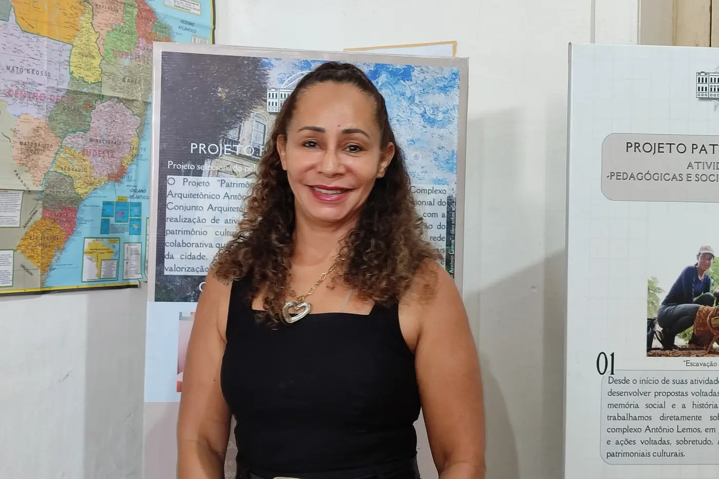A assessora pedag&oacute;gica Shirley Raquel destacou o encontro como espa&ccedil;o de alinhamento - Foto: Ncom Seduc