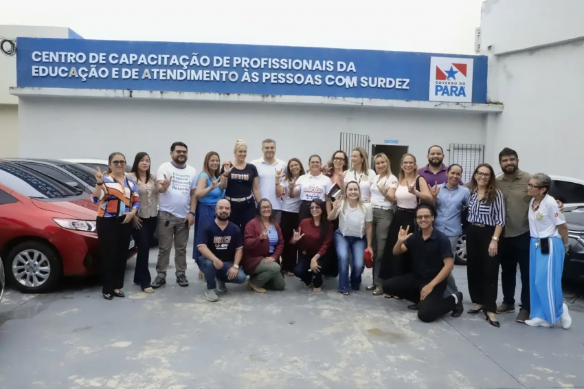 Foto: Seduc visita CAEE e destaca papel do centro como referência em educação inclusiva no Pará