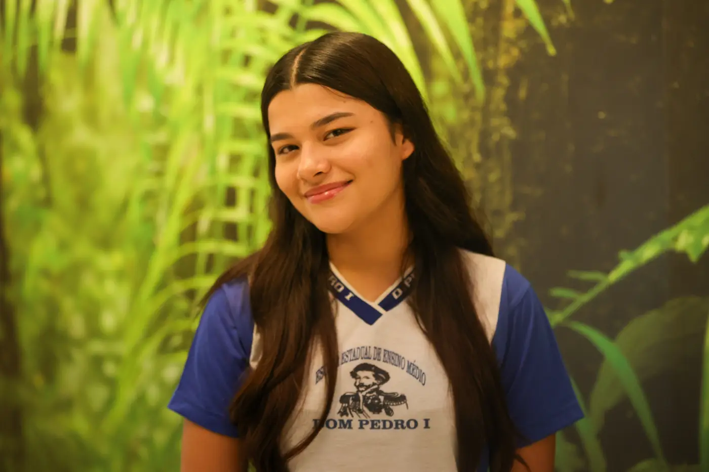 Thayna Ferreira, estudante da Escola D. Pedro