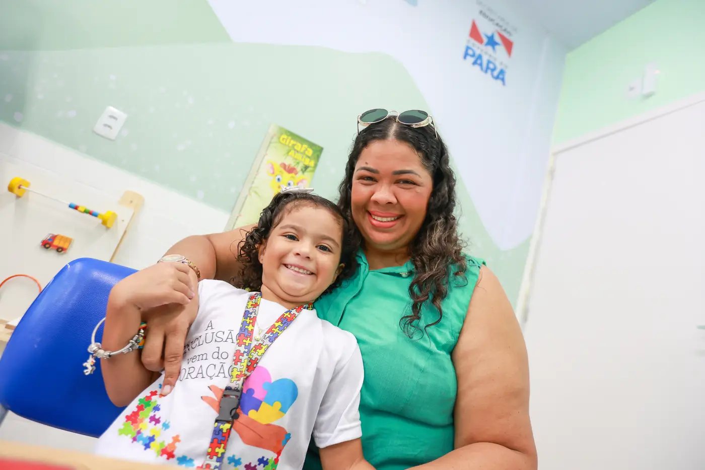 Para a professora e mãe atípica, Josy Silva, a entrega da creche é uma conquista - Foto: Marcelo Lelis / Ag. Pará Para a professora e mãe atípica, Josy Silva, a entrega da creche é uma conquista - Foto: Marcelo Lelis / Ag. Pará