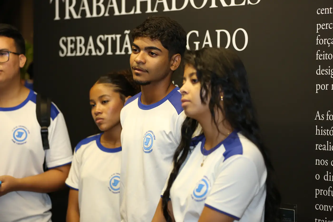 Aluno Wesllen Daniel: A arte é crítica, e a gente consegue avaliar o nosso meio, o nosso momento”, disse ele. - Foto: Divulgação Aluno Wesllen Daniel: A arte é crítica, e a gente consegue avaliar o nosso meio, o nosso momento”, disse ele. - Foto: Divulgação