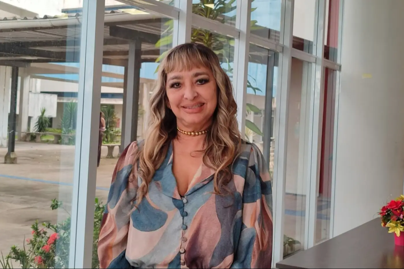 Auxiliadora Azevedo é a diretora da Escola Virgílio Libonati - Foto: Amanda Castro / Ncom Seduc Auxiliadora Azevedo é a diretora da Escola Virgílio Libonati - Foto: Amanda Castro / Ncom Seduc