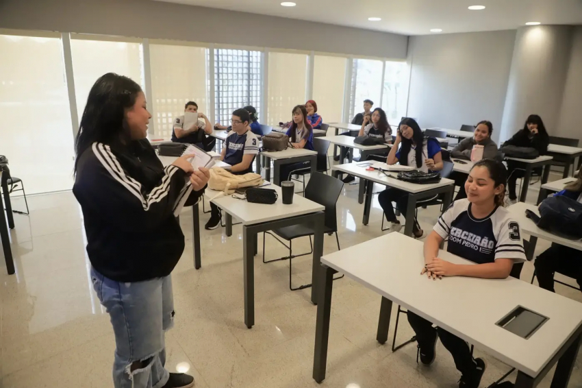Foto: Oficinas preparam estudantes para mercado de trabalho