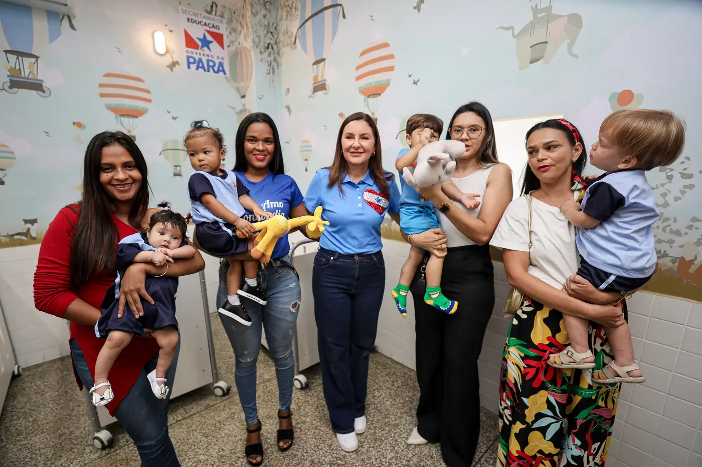 A 30ª unidade do programa estadual que amplia o atendimento em tempo integral para a educação infantil foi entregue pela governadora Hana Ghassan - Foto: Bruno Cruz / Ag. Pará A 30ª unidade do programa estadual que amplia o atendimento em tempo integral para a educação infantil foi entregue pela governadora Hana Ghassan - Foto: Bruno Cruz / Ag. Pará