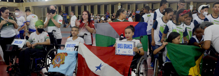 Foto: Maior competição de paradesporto estudantil do norte do país começa em Belém