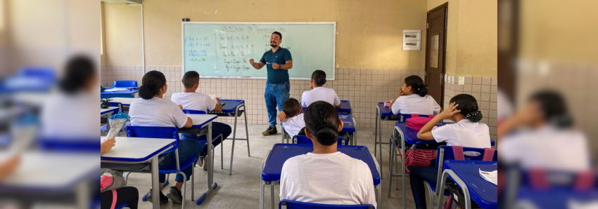 Foto: Clube de Matemática prepara alunos para Olimpíada Brasileira das Escolas Públicas