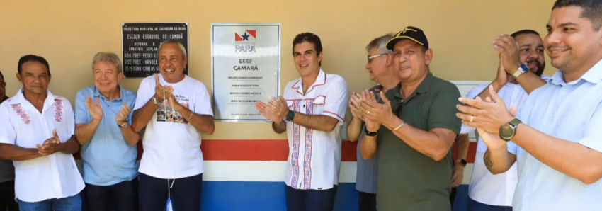 Foto: Escola entregue reconstruída pelo Estado em Cachoeira do Arari reforça educação rural