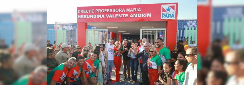 Foto: Governo do Pará entrega unidade do Creches por Todo o Pará em Almeirim