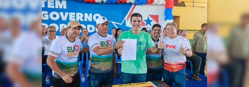 Foto: Governo do Estado anuncia início das obras da creche em Afuá e garante educação de qualidade para crianças do Marajó