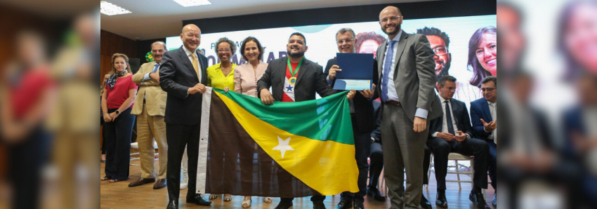 Foto: Professor da rede estadual é reconhecido entre os dez melhores do país, em Brasília