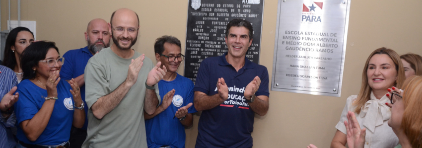 Foto: Mais de mil estudantes são beneficiados com entrega da Escola Estadual Dom Alberto Gaudêncio Ramos, em Ananindeua