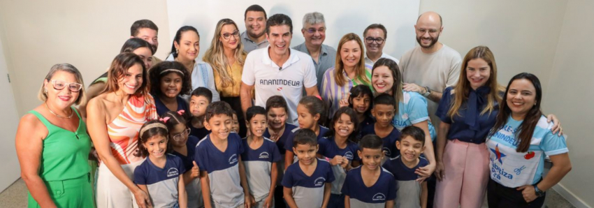Foto: Governo do Pará reconstrói e entrega Escola de Tempo Integral Antônio Bezerra Falcão em Ananindeua