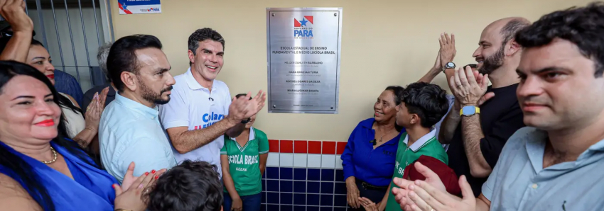 Foto: Governo do Pará entrega escola em Colares e fortalece avanços na qualidade da educação