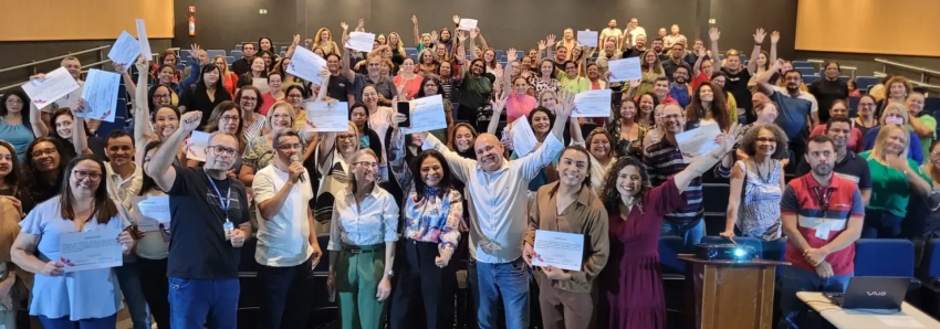 Foto: Curso de Desenvolvimento Profissional do Secretário Escolar é concluído com foco na valorização e qualificação dos servidores
