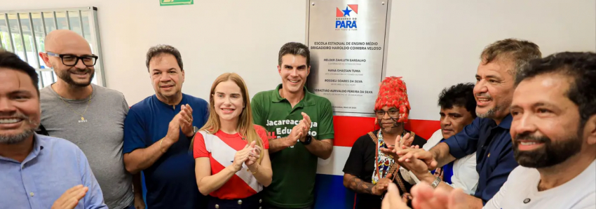 Foto: Governo do Pará entrega escola em Jacareacanga e reforça compromisso com a educação