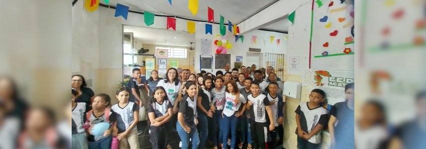 Foto: Escolas estaduais celebram conquistas com Programa Dinheiro na Escola Paraense, Prodep