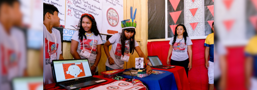 Foto: Robótica Krintuwakatêjê alia tecnologia e tradição indígena em projeto educacional