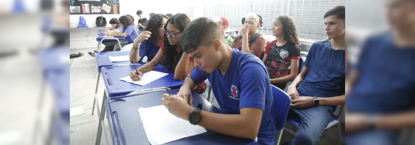 Foto: Escolas Estaduais intensificam preparação dos estudantes para o Saeb 2025