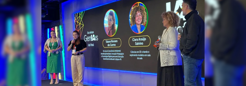 Foto: Educadoras paraenses, vencedoras do Prêmio de Inovação na Educação, visitam o Google