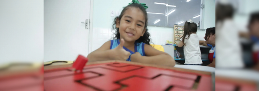 Foto: Educação infantil do nordeste estadual ganha força com entrega de creche pelo Estado