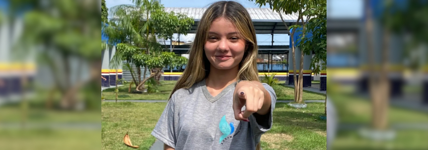 Foto: Estudante da rede pública paraense conquista medalha na Olimpíada Nacional de Química para Meninas 2025