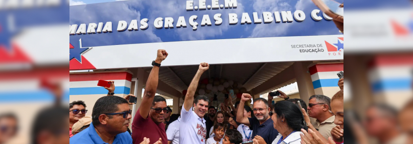Foto: Estado entrega escola moderna e amplia oportunidades educacionais em Ipixuna
