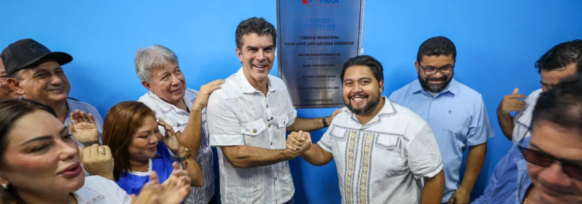 Foto: Governo do Estado investe na primeira infância no Marajó e entrega nova creche em Soure