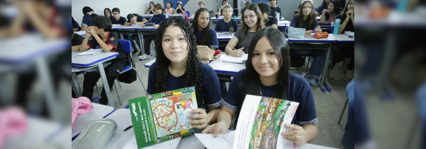 Foto: Pará celebra Dia do Livro Didático com mais de 30 materiais próprios para fortalecer a rede estadual