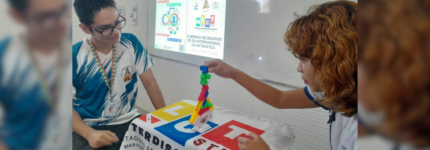 Foto: Escola Santa Tereza D’Ávila, em Marituba, promove atividades alusivas ao Dia Internacional da Matemática