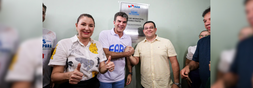 Foto: Governo do Estado entrega em Faro a 23ª unidade do programa 'Creches Por Todo o Pará'