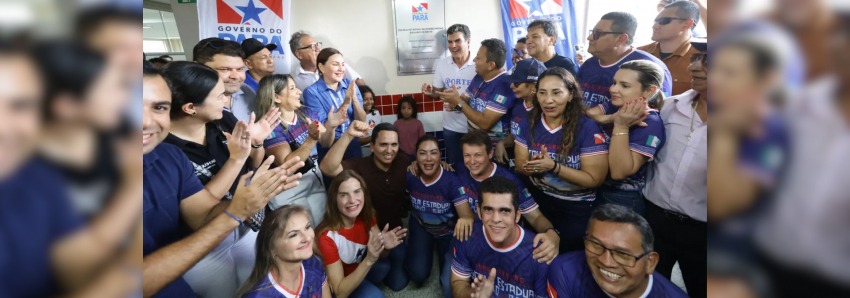 Foto: Governo do Pará entrega escola com inovação e tecnologia para mais de mil alunos em Portel