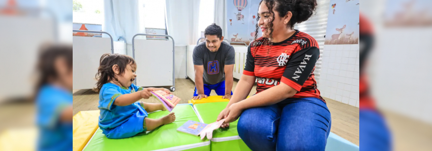 Foto: Programa 'Creches por todo o Pará' já chega a 5 mil famílias e favorece o ingresso de mães no mercado de trabalho 
