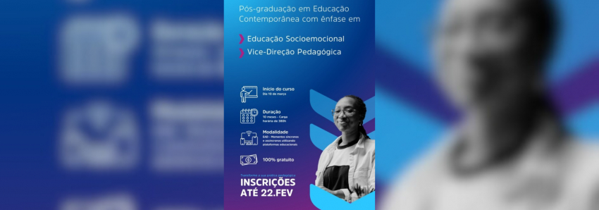 Foto: Seduc e instituto Ânima promovem cursos gratuitos de pós-graduação com foco em gestão escolar e competências socioemocionais