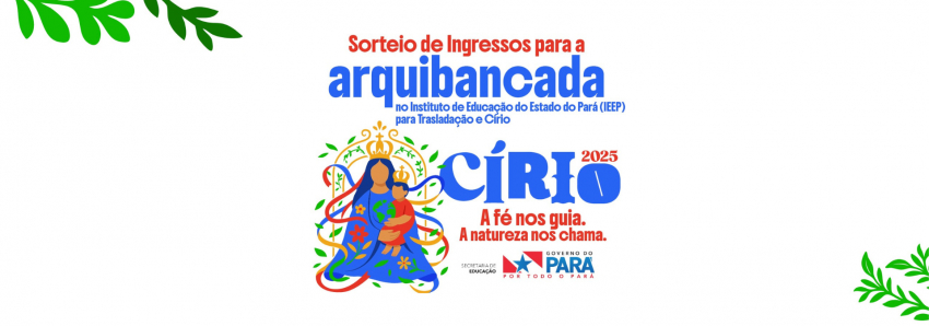 Foto: Seduc realiza sorteio para a arquibancada do Círio 2025 no Instituto de Educação do Estado do Pará (IEEP)