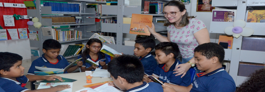 Foto: Dia do Bibliotecário: Projetos nas escolas incentivam alunos a ler e escrever
