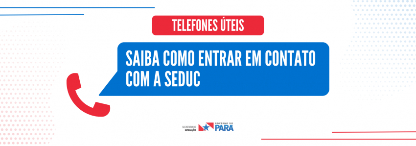 Foto: Telefones úteis para atendimento ao público