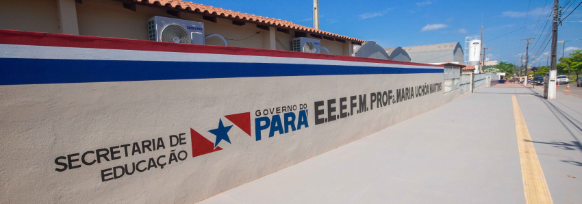 Foto: Santarém recebe a 40ª escola reconstruída e equipada pelo governo do Estado
