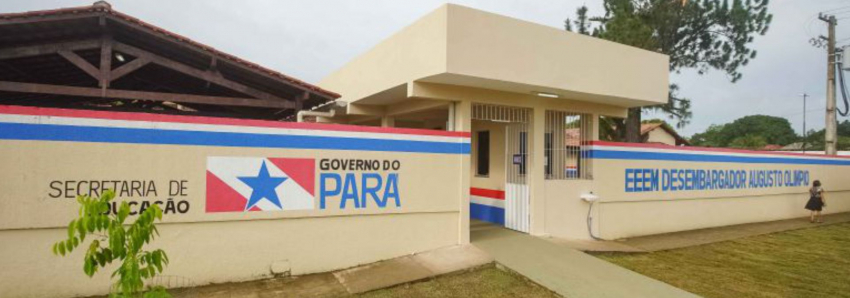 Foto: Alunos de Nova Timboteua recebem Escola Estadual reconstruída pelo Governo do Pará