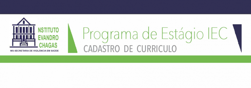 Foto: O Instituto Evandro Chagas está cadastrando alunos do nível médio técnico e ensino médio regular para cadastro de estágio