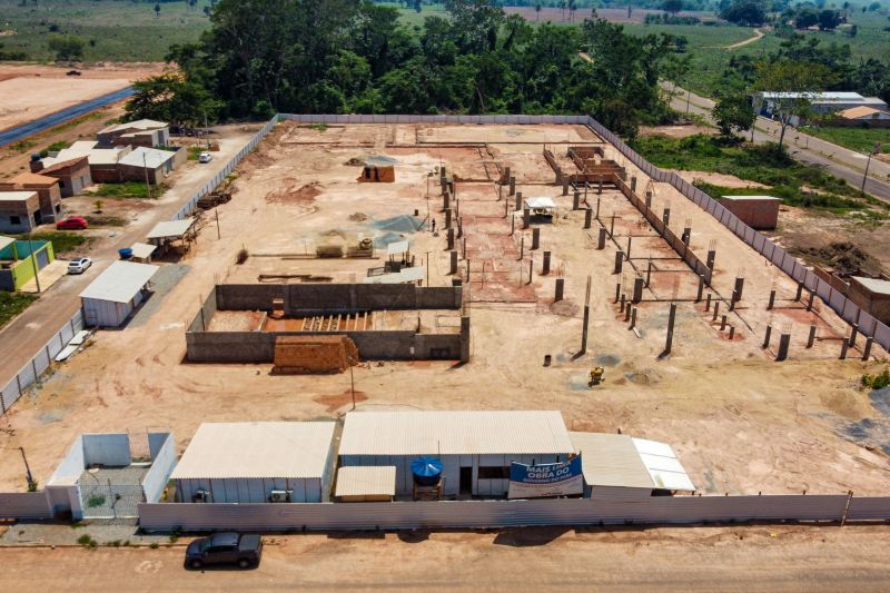 Obras da Etepa de Canaã. Foto: Marcelo Lelis