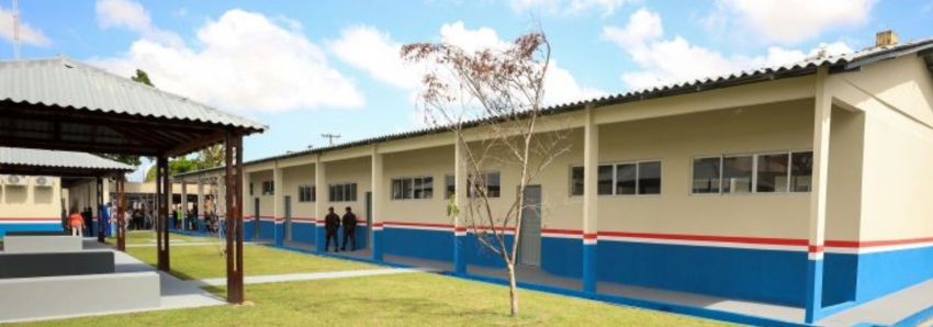Foto: Governo do Pará entrega a reconstrução da Escola Estadual General Gurjão