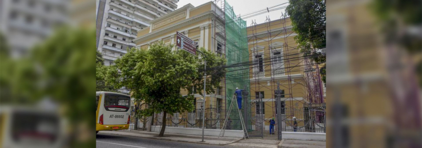 Foto: Em Belém, obras no IEEP preservam a história do centenário centro de formação educacional