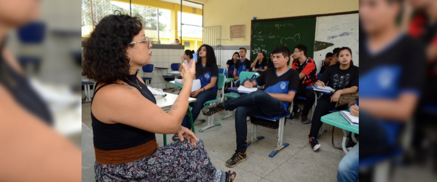 Foto: Seduc comemora o Dia Nacional da Língua Brasileira de Sinais