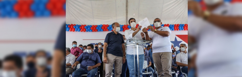 Foto: Estado assina protocolo de intenções para a reconstrução de quatro escolas em Igarapé-Açu
