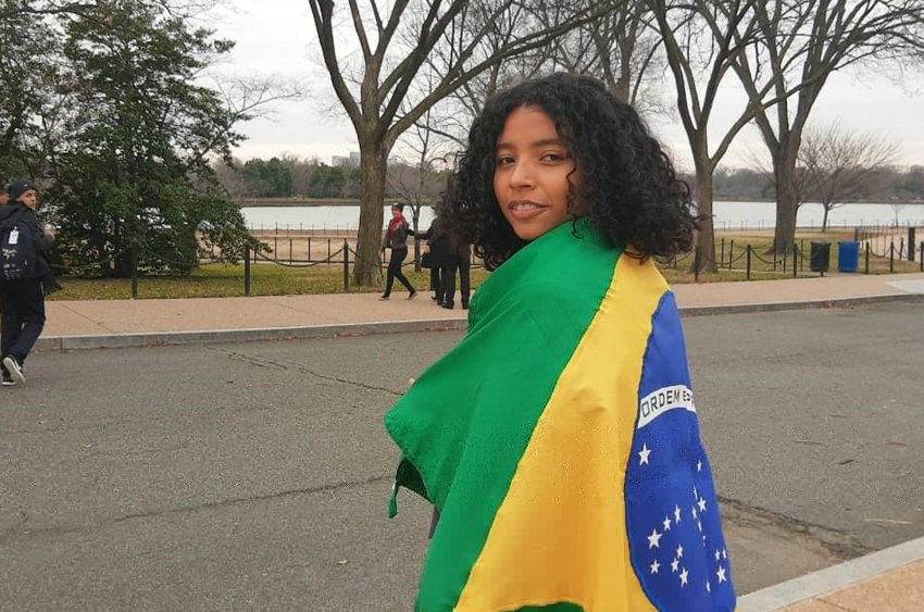 Foto: Aluna da Escola Dom João VI é aprovada em Academia de liderança de jovens da América Latina