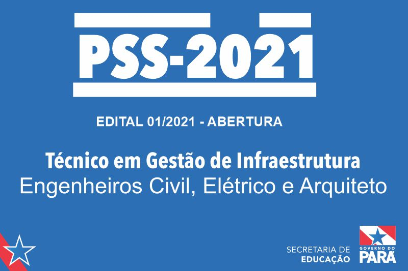 Foto: PSS 01/2021 - Engenheiro Civil, Elétrico  e Arquiteto