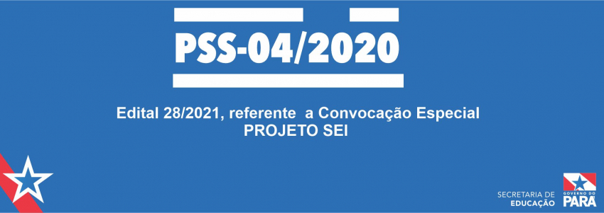 Foto: Convocação Especial PROJETO SEI