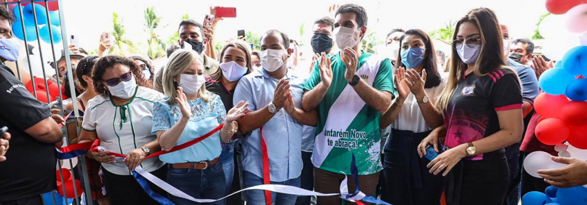 Foto: 75ª escola reconstruída é entregue pelo Governo do Estado, em Santarém Novo