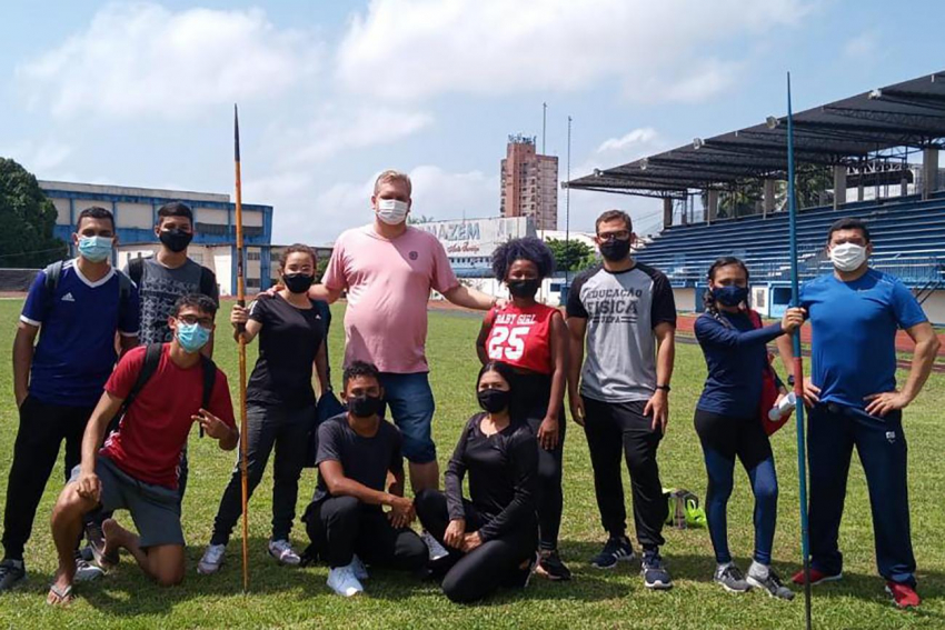 Foto: Projeto SuperAção motiva futuros atletas paralímpicos, em Santarém, no oeste do Pará