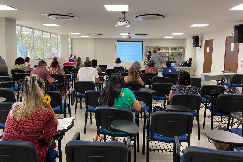 Foto: Seduc reúne 18 USEs no II Encontro de Mediadores de Leitura em Belém